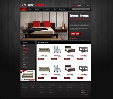 Online Store Templates Free