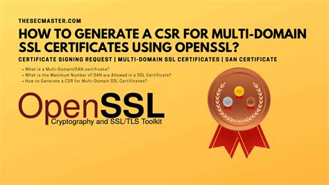 Open SSL Gen CSR