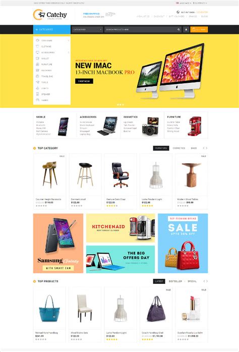 Opencart Templates Free