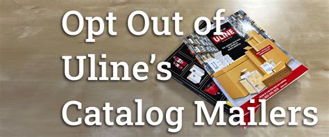 Opt Out Of Mail Order Catalogs