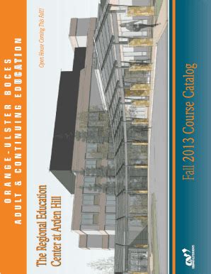 Orange Ulster Boces Course Catalog