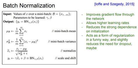 Ordering of batch normalization and dropout