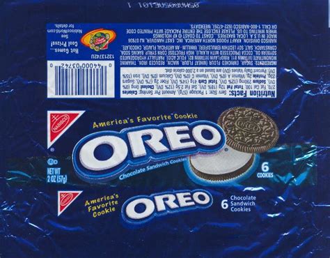 Oreo Package Template