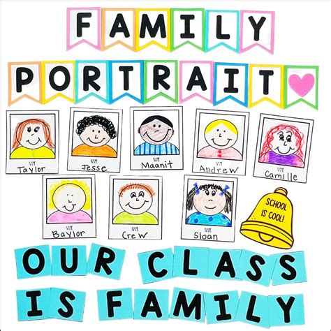 Our Class Is A Family Template