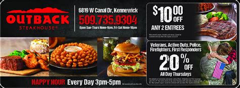 Outback Steakhouse Coupons Printable