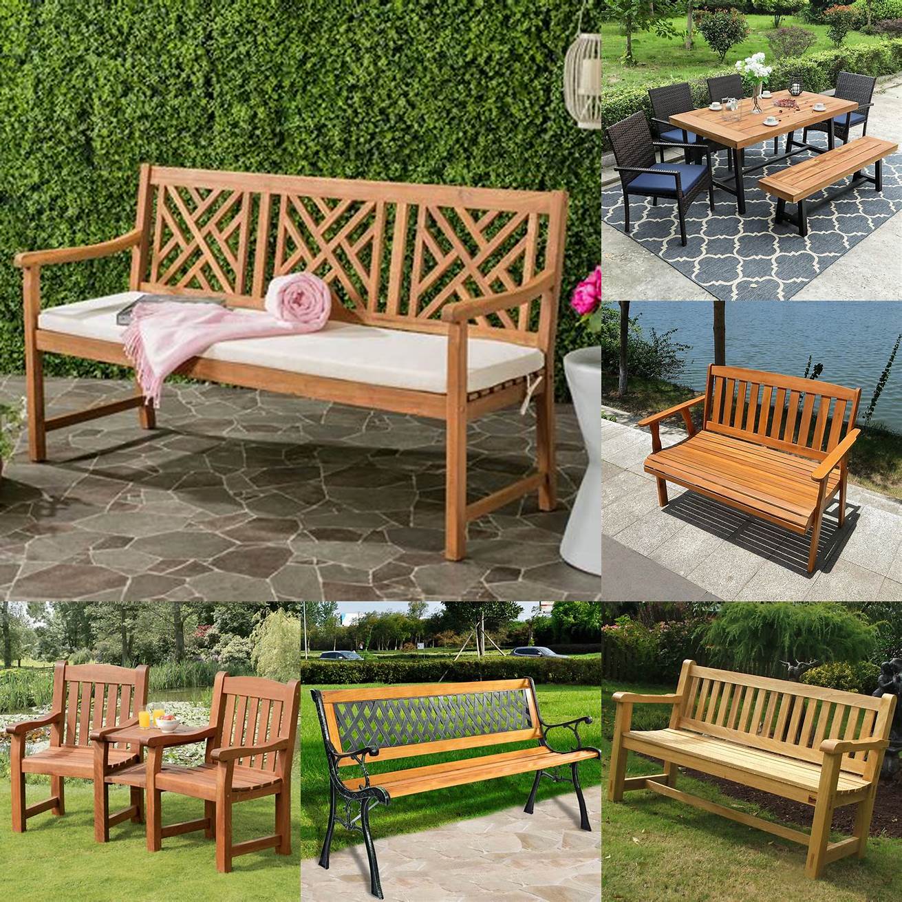 Outdoor Chairs and Benches