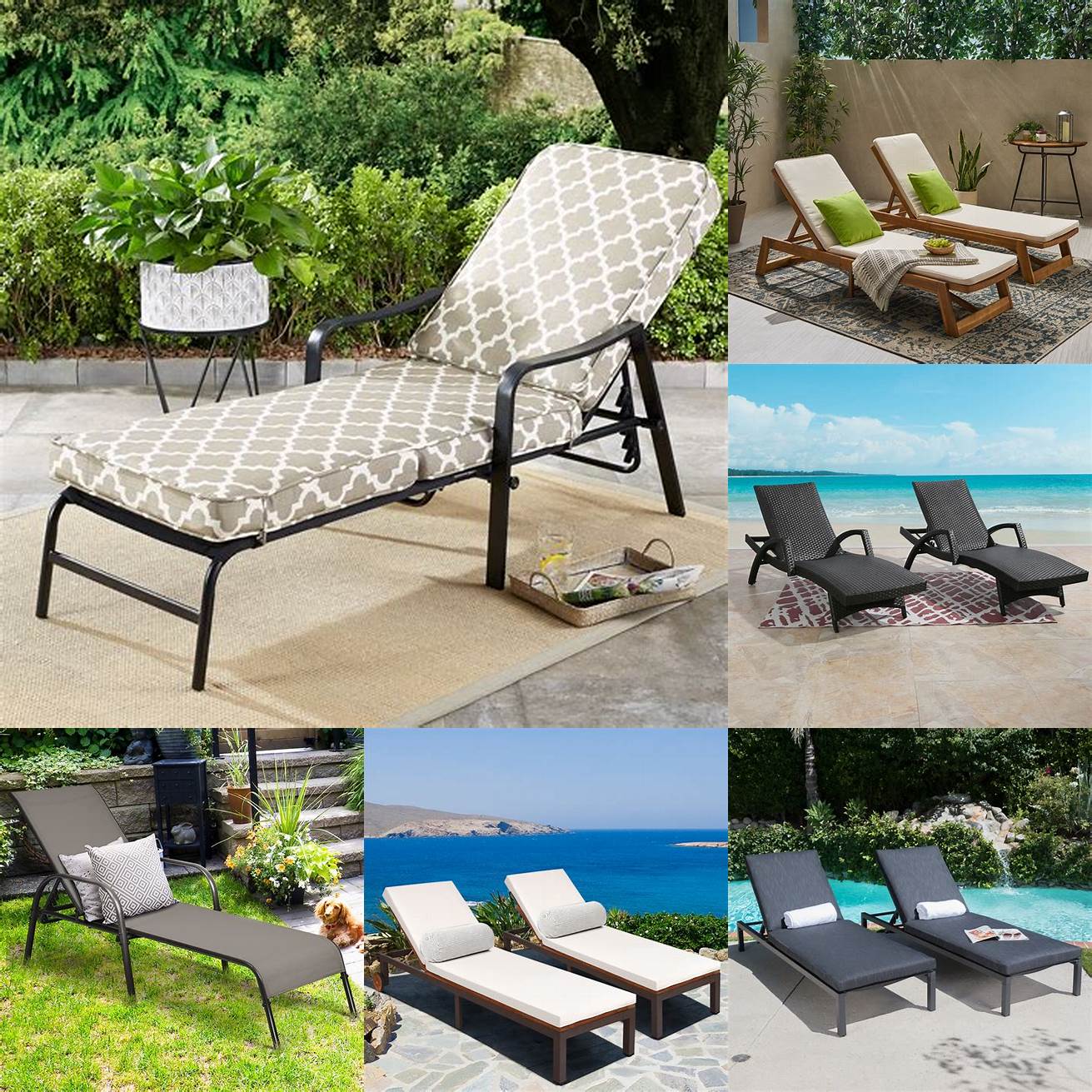 Outdoor Chaise Loungers