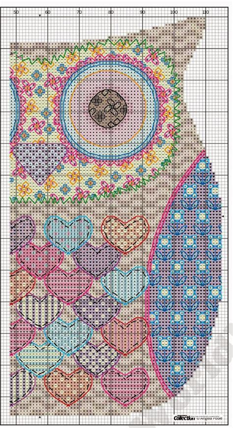 Owl Cross Stitch Chart