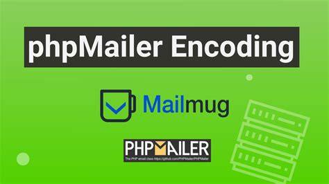 PHPMailer character encoding issues