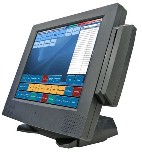 POS system touchscreen