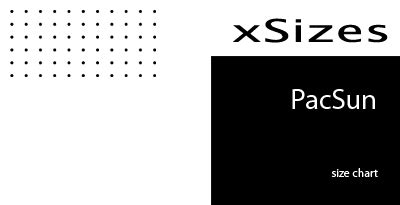 Pac Sun Size Chart