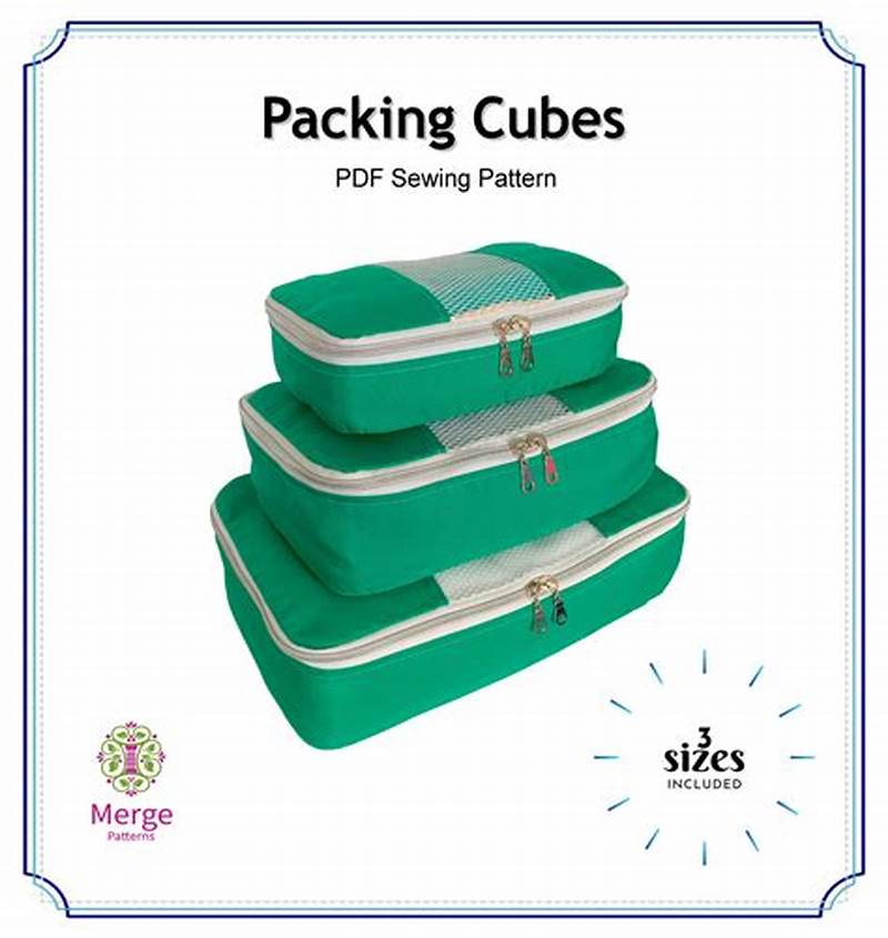 Packing Cube Sewing Pattern