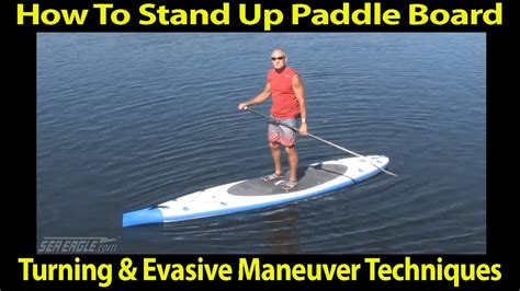 Paddle board maneuvering