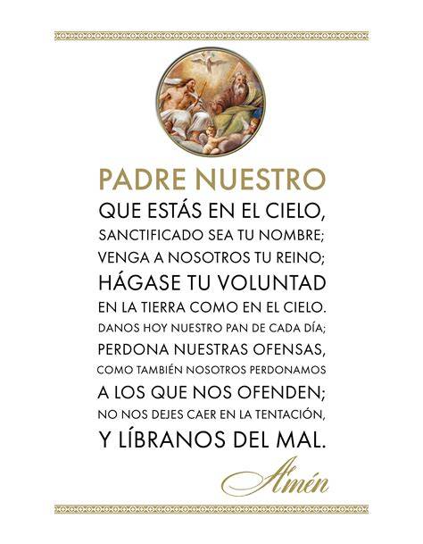Padre Nuestro Printable