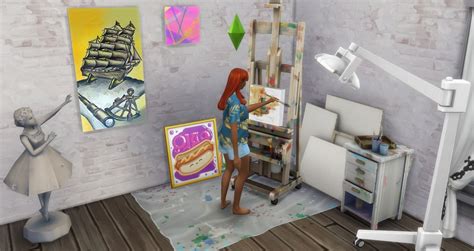 Painter Career Sims 4