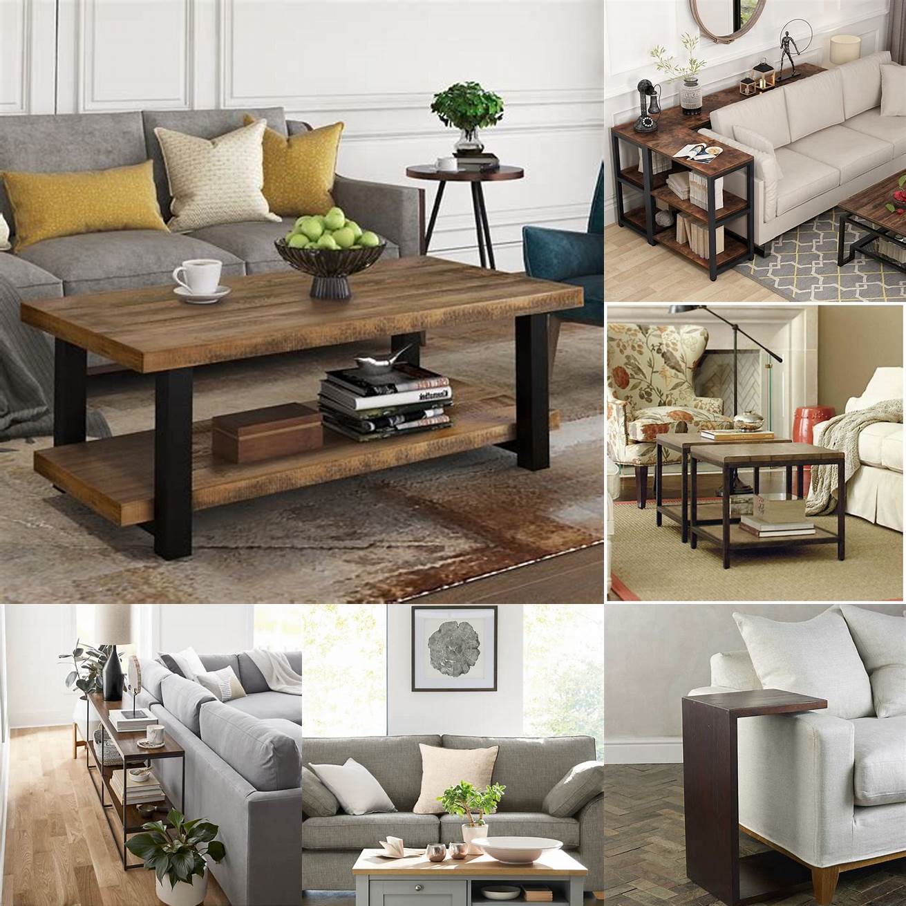 Pair it with a coffee table or side table A high back sofa can look great when paired with a coffee table or side table that complements its style and material You can choose a table with a similar color shape or material as your sofa to create a cohesive and harmonious look