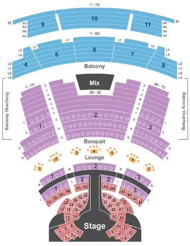 Palazzo Theater Seating Chart