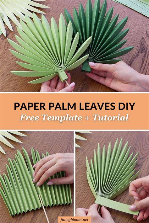 Palm Leaves Template