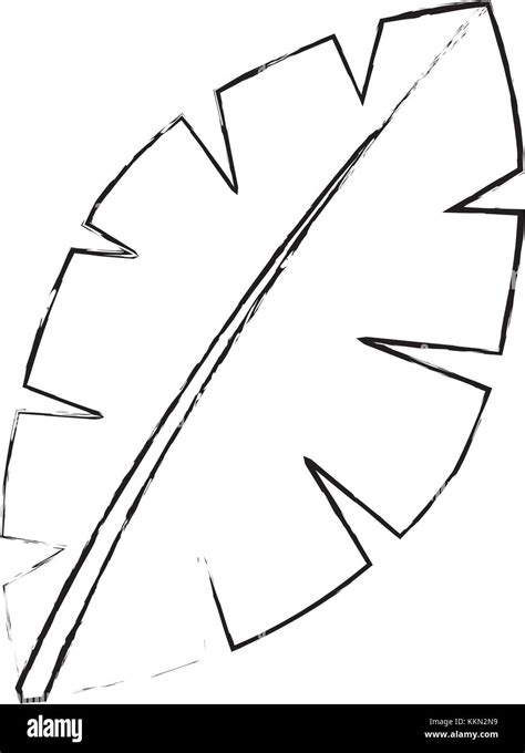 Palm Tree Leaf Template