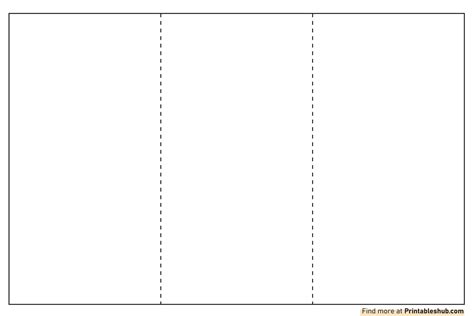 Pamphlet Template Blank