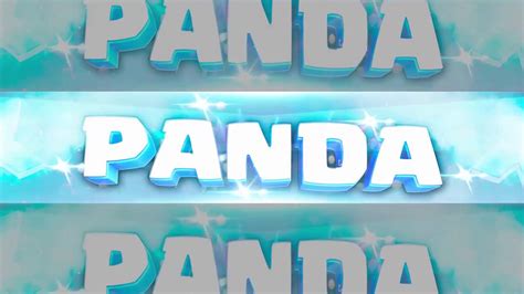 Panda Banner for YouTube