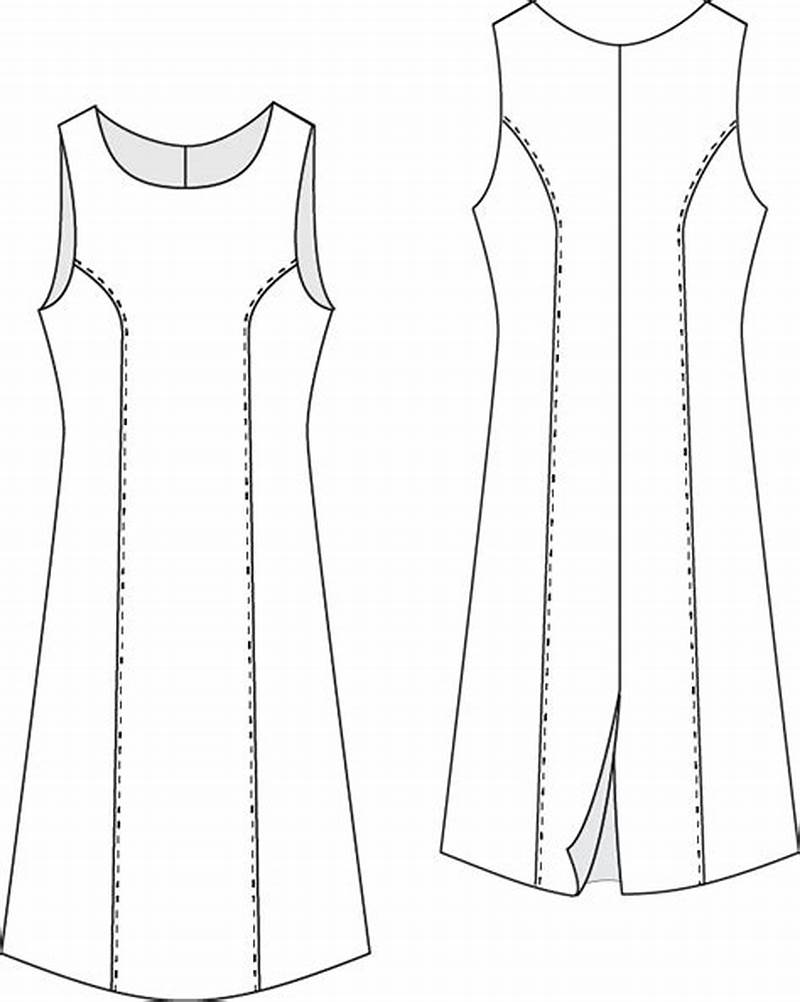 Panel Dress Pattern