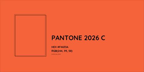 Pantone 2026C CMYK