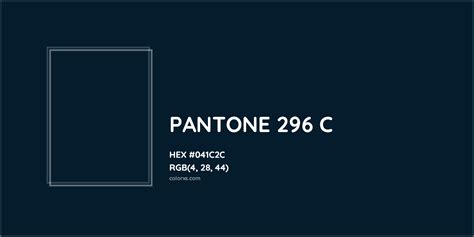 Pantone 296C to CMYK