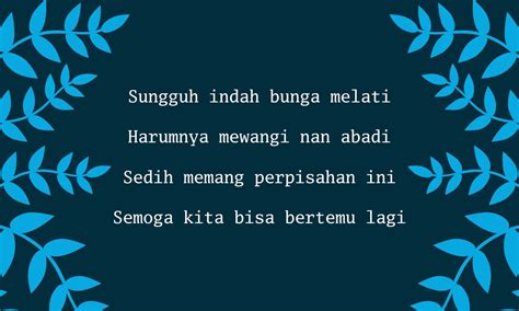 Pantun Perpisahan
