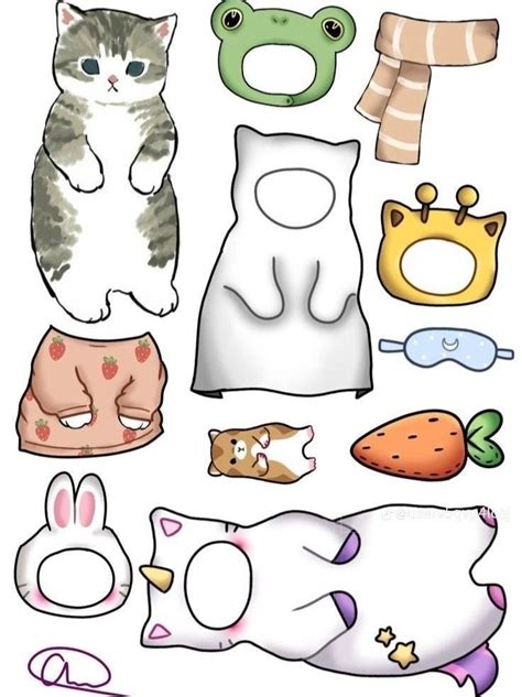 Paper Cat Printable