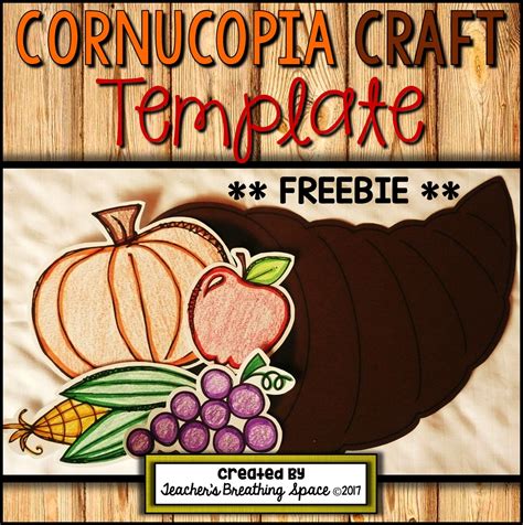 Paper Cornucopia Template