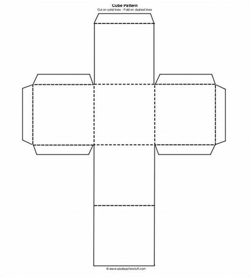 Paper Cube Pattern