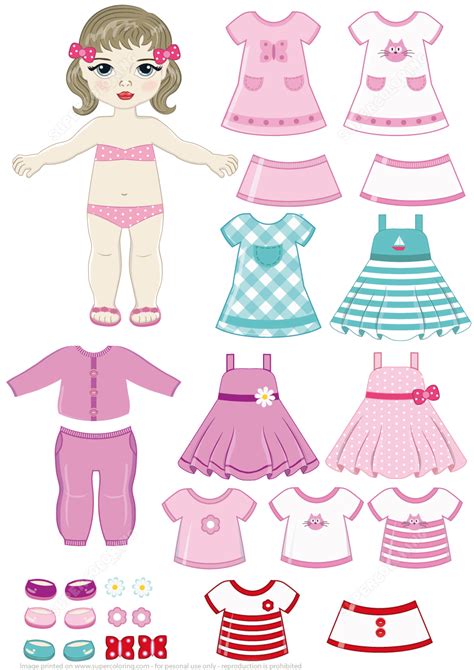 Paper Doll Cutouts Free Printable