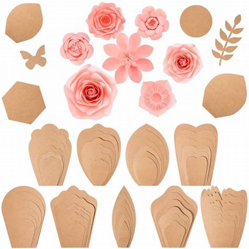 Paper Flower Pattern Free