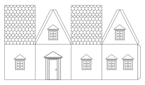 Paper House Templates To Print