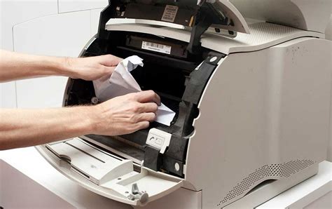 Paper Jam Printer Check obstruction