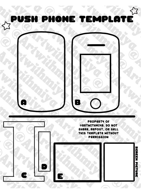 Paper Phone Printable