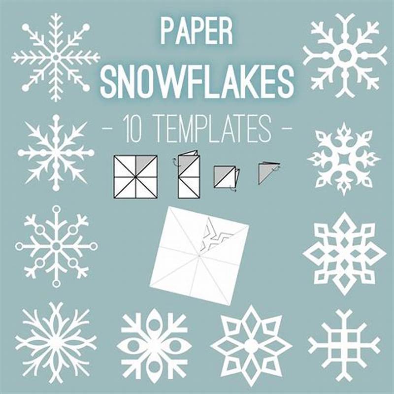 Paper Snowflake Cut Pattern