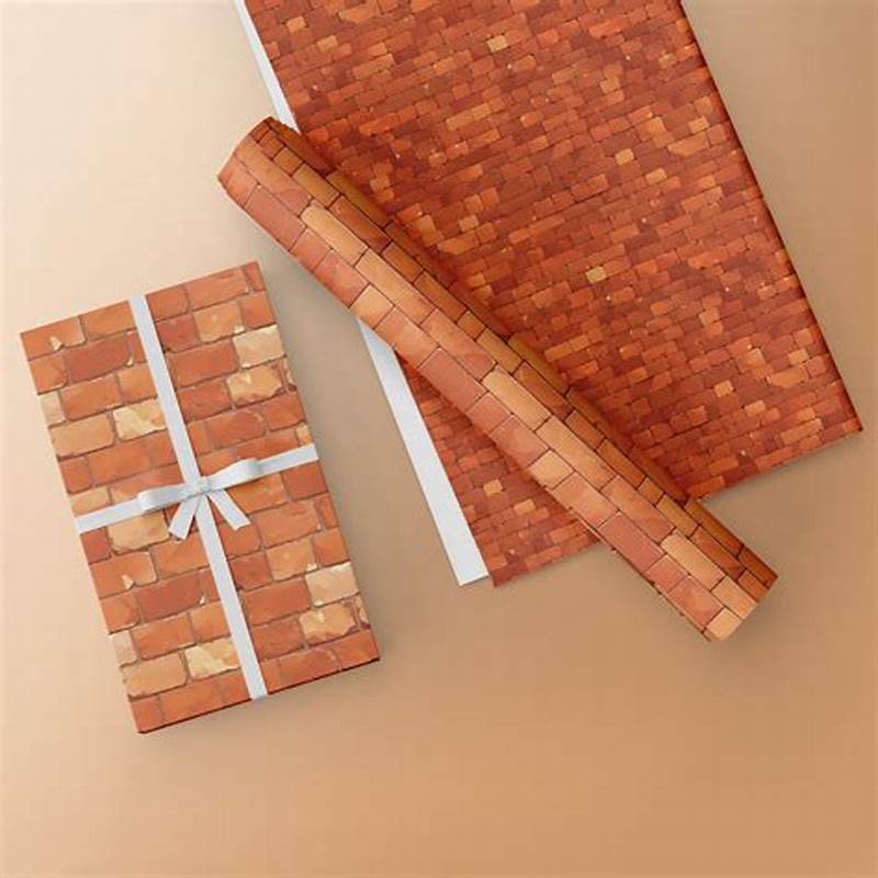 Paper With Brick Pattern