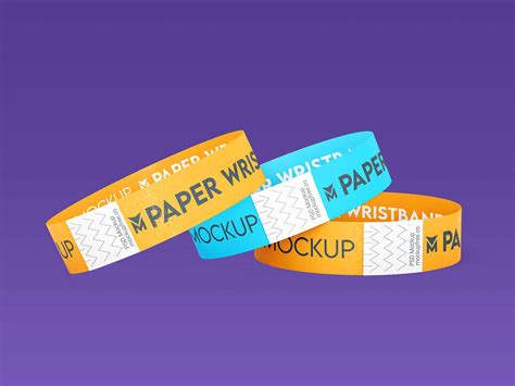 Paper Wristband Template