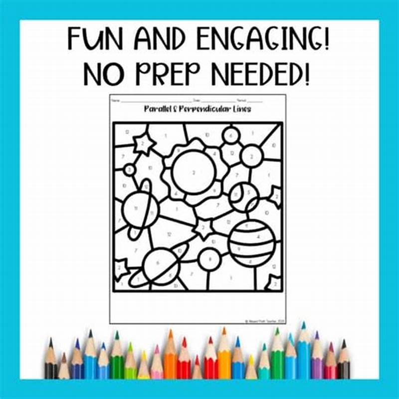 Parallel And Perpendicular Lines  Coloring Activity Answer Key