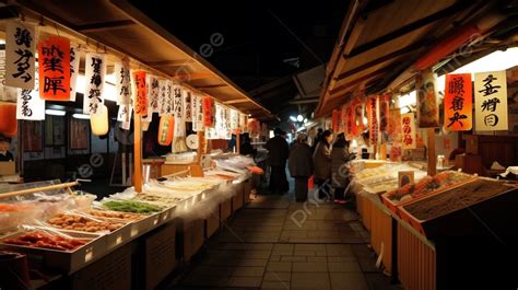 Pasar Makanan di Jepang
