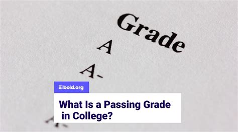 Passing Grade