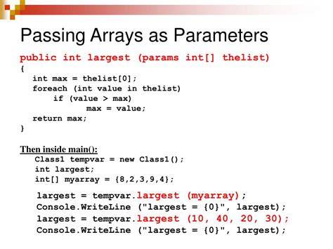 Passing arrays as parameters in bash