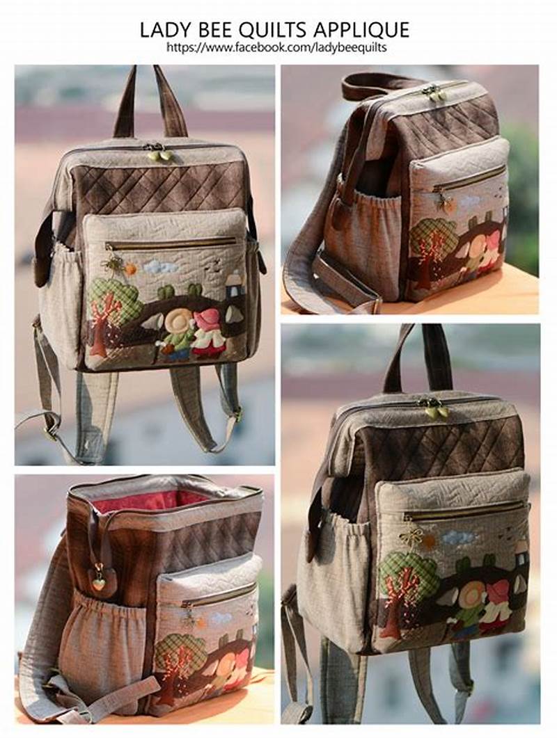 Patchwork Backpack Pattern