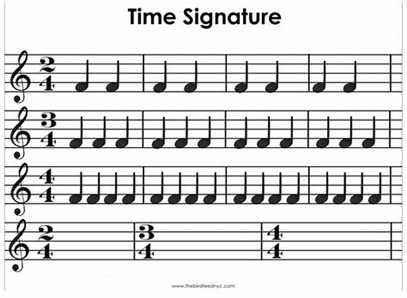 Pattern 4 4 Time Signature Example