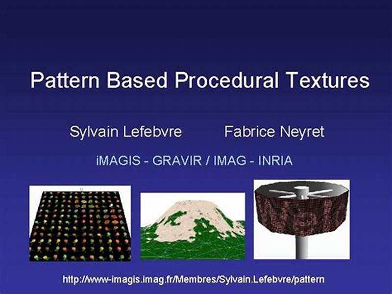 Pattern Based Procedural Textures