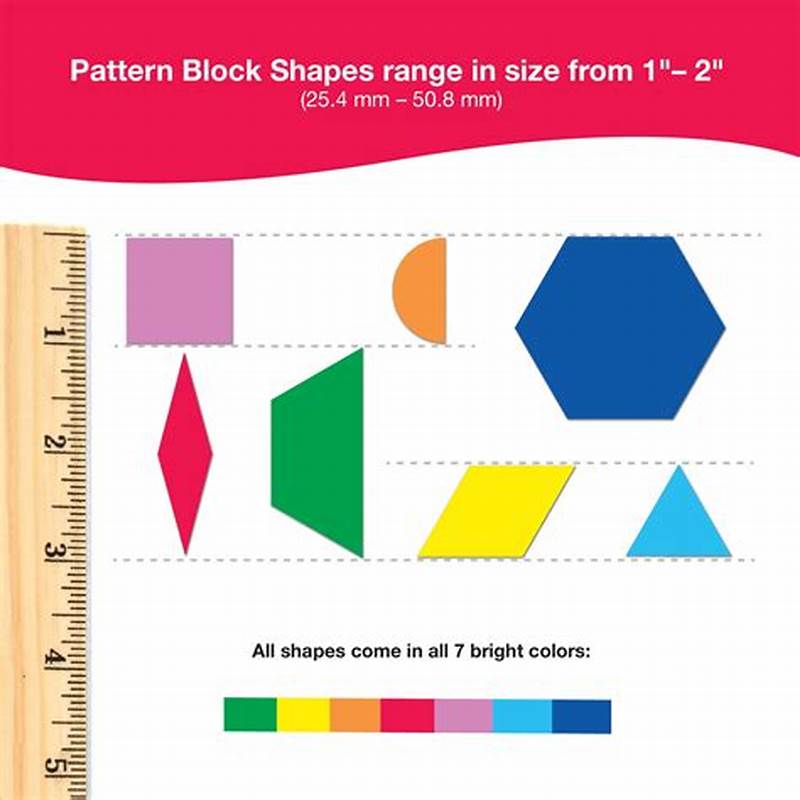 Pattern Block Shapes To Cut Out