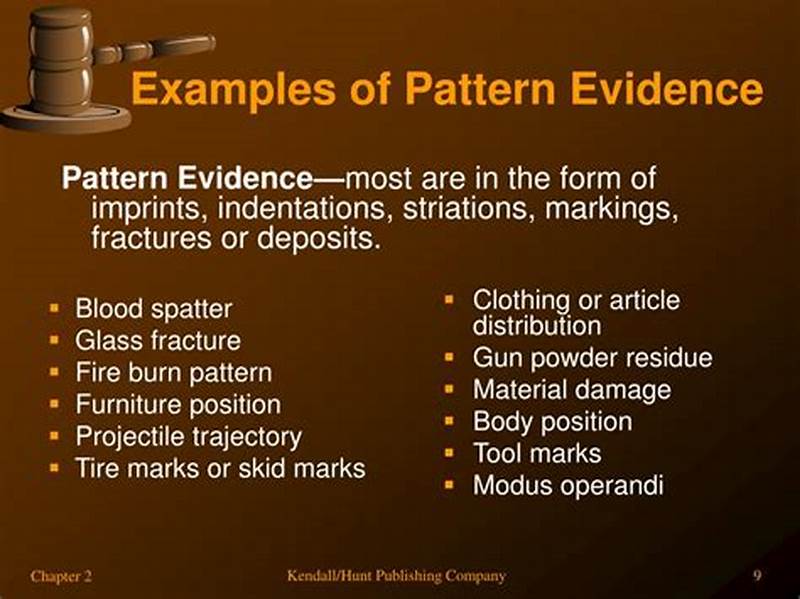 Pattern Evidence Examples