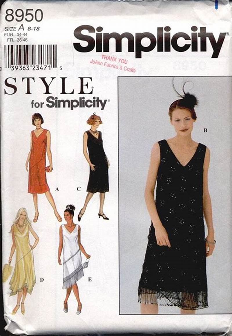 Pattern Flapper Dress